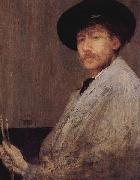 James Mcneill Whistler Arrangement in Gray France oil painting artist